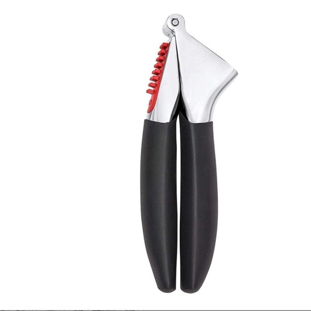 OXO Good Grips Soft-Handled Garlic Press, Black